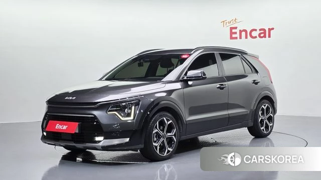 Kia Di Ol Nu Niro 2022 Серый из Кореи