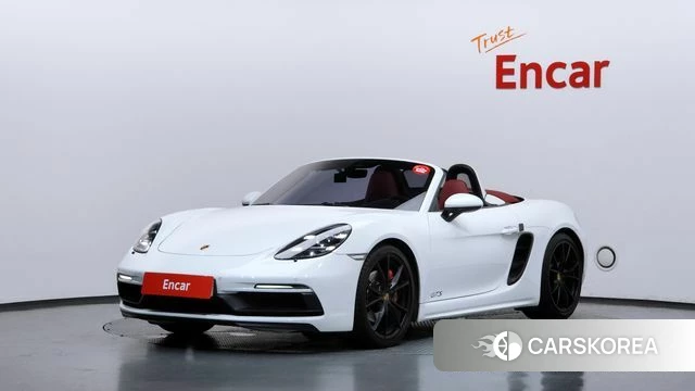Porsche 718 Boxster 2019 Белый из Кореи