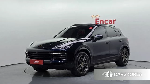 Porsche Cayenne (PO536) 2020 Синий из Кореи