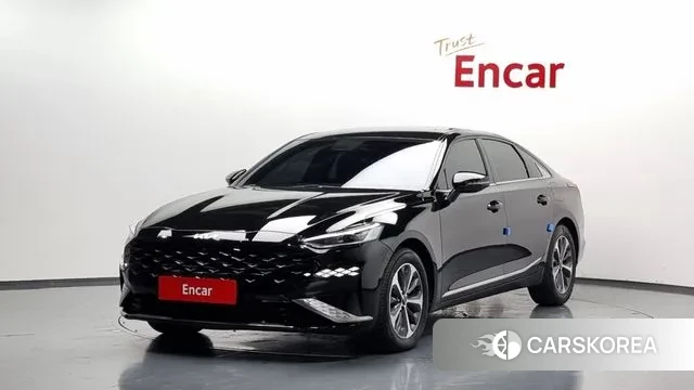 Kia K8 Hybrid 2022 Черный из Кореи