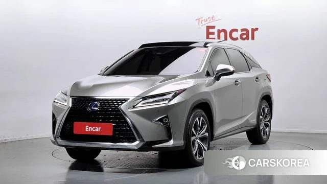 Lexus RX450h 4th generation 2018 Серебристо-серый из Кореи