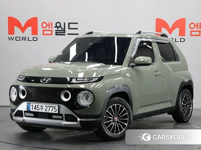 Hyundai Casper 2024 Зеленый из Кореи