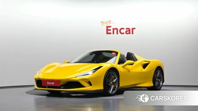 Ferrari F8 Spider 2021 Желтый из Кореи