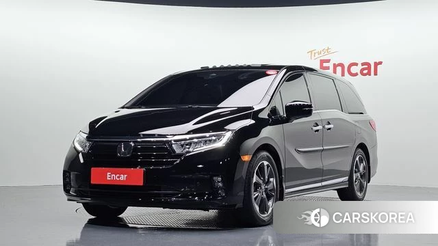 Honda Odyssey 2023 Черный из Кореи