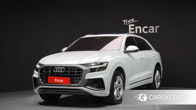 Audi Q8 (4M) 2021 Белый из Кореи