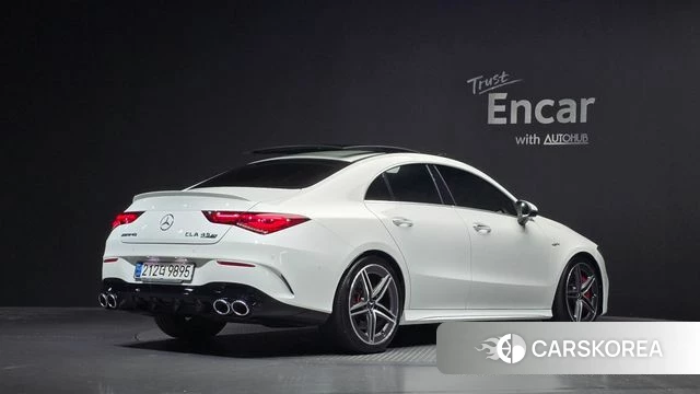 Mercedes-Benz CLA-Class C118 2021 Белый из Кореи