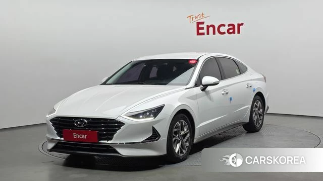 Hyundai Sonata (DN8) 2021 Белый из Кореи