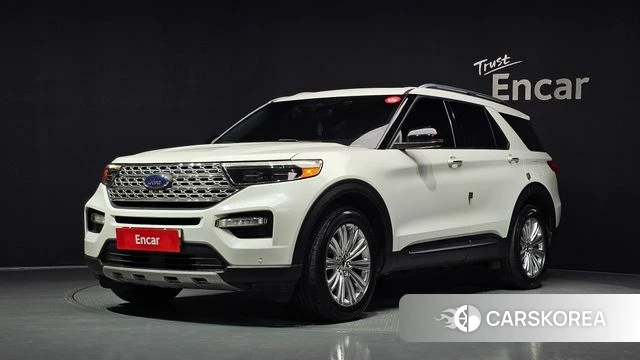 Ford Explorer 6th Generation 2019 Белый из Кореи