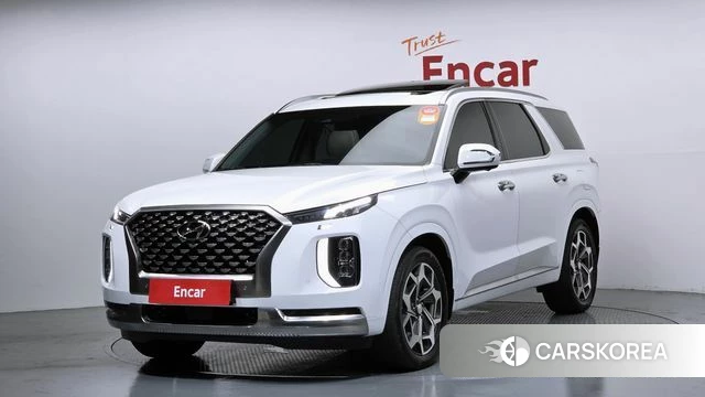 Hyundai Palisade 2022 Белый из Кореи