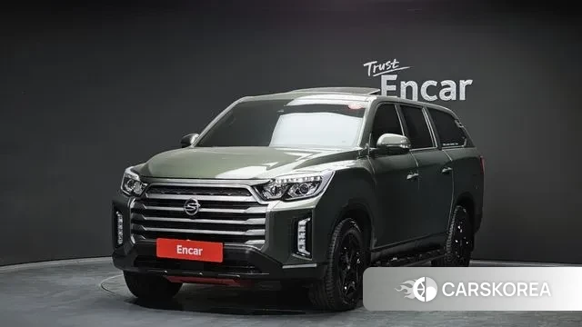 Ssangyong The New Rexton Sport 2021 Зеленый из Кореи