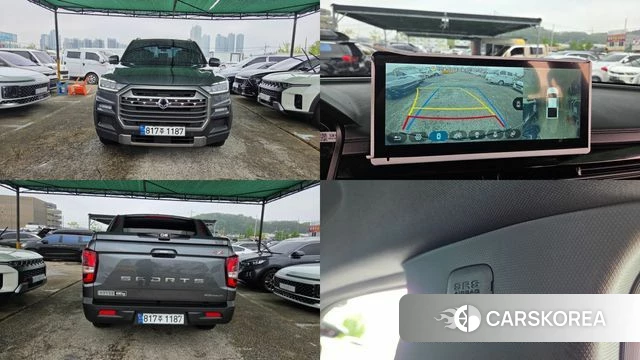 Ssangyong The New Rexton Sport 2023 Серый из Кореи