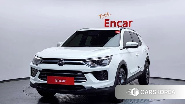 Ssangyong Beautiful Korando 2022 Белый из Кореи