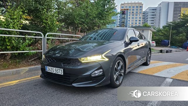 Kia K5 3rd generation 2020 Серый из Кореи