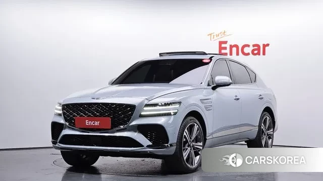 Genesis GV80 Coupe 2024 Светло-серебряный цвет из Кореи