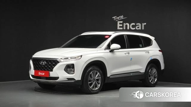 Hyundai Santa Fe TM 2019 Белый из Кореи