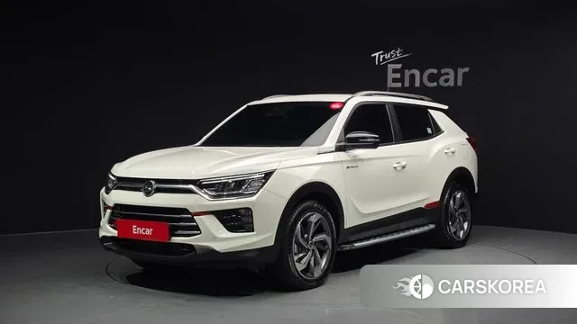 Ssangyong Beautiful Korando 2021 Белый из Кореи