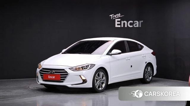 Hyundai Avante AD 2018 Белый из Кореи