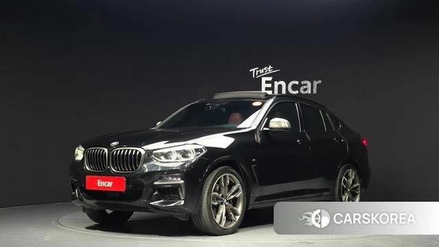 BMW X4 (G02) 2020 Черный из Кореи