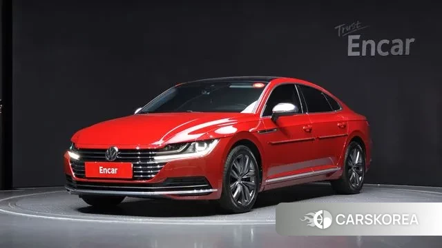 Volkswagen Arteon 2018 Красный из Кореи
