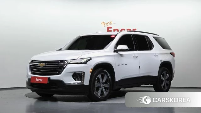 Chevrolet (GM Daewoo) Traverse 2022 Белый из Кореи