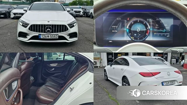 Mercedes-Benz CLS-Class C257 2020 Белый из Кореи