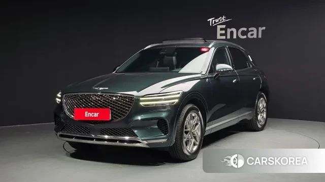 Genesis GV70 2021 Темно-зеленый из Кореи