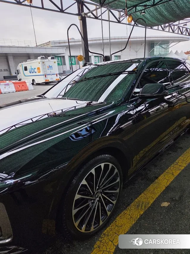 Hyundai Grandeur Hybrid (GN7) 2023 Черный из Кореи