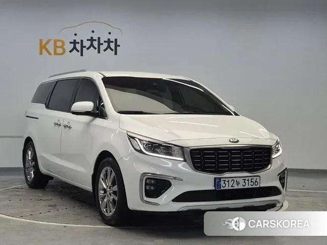 Kia The New Carnival 2019 Белый из Кореи