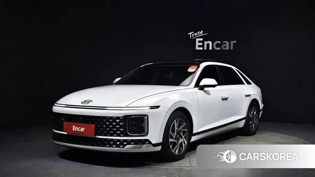 Hyundai Grandeur Hybrid (GN7) 2023 Белый из Кореи