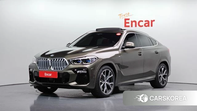BMW X6 (G06) 2020 Песочный из Кореи