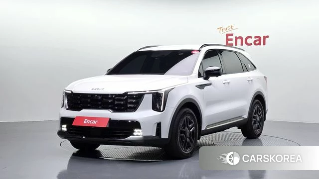 Kia The New Sorento 4th Generation 2024 Белый из Кореи