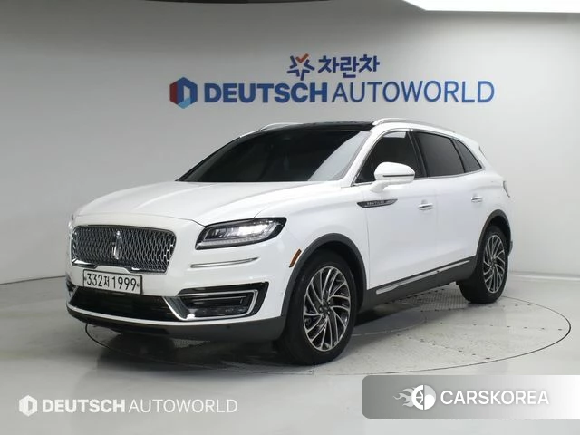 Lincoln Nautilus First generation 2020 Белый из Кореи