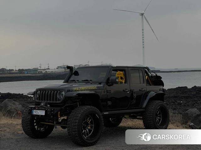 Jeep Wrangler (JL) 2023 Черный из Кореи