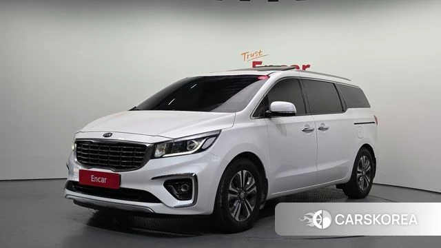Kia The New Carnival 2019 Белый из Кореи