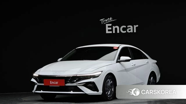 Hyundai The New Avante Hybrid (CN7) 2024 Белый из Кореи