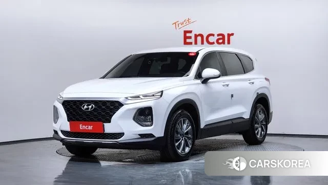 Hyundai Santa Fe TM 2019 Белый из Кореи