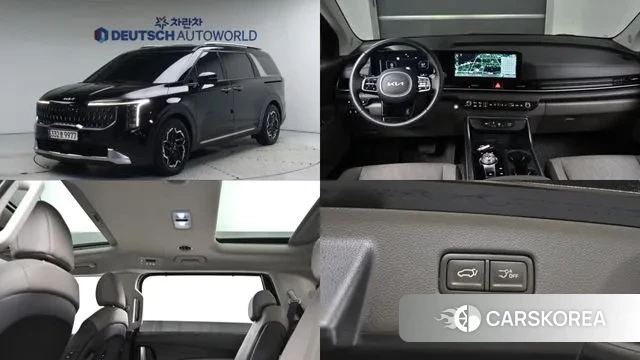 Kia The New Carnival 4th Generation 2024 Черный из Кореи