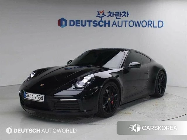 Porsche 911(992) 2024 Черный из Кореи