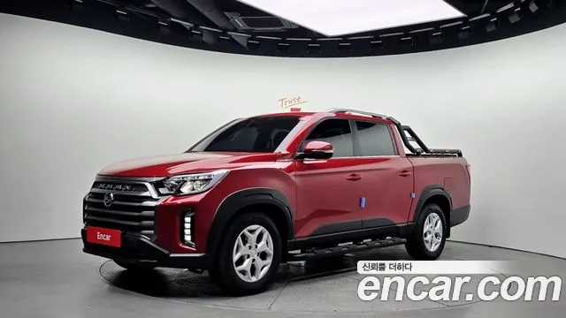 Ssangyong The New Rexton Sports Cannes 2022 Красный из Кореи