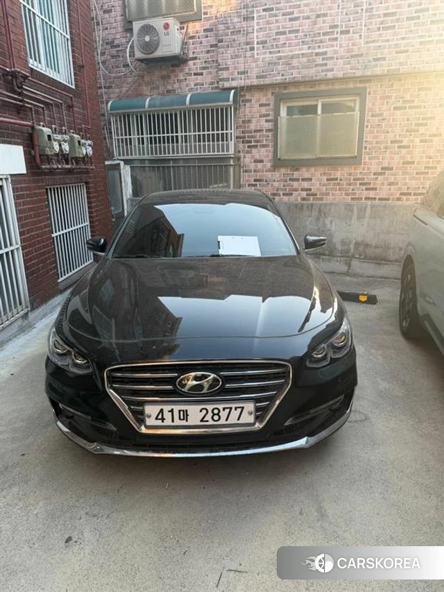 Hyundai Grandeur IG 2018 Черный из Кореи