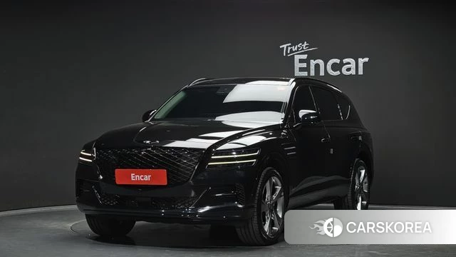 Genesis GV80 2021 Черный из Кореи