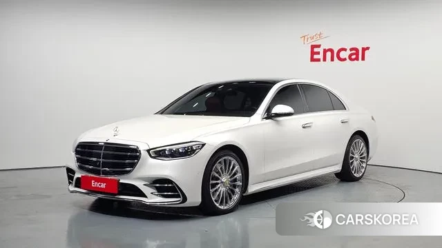 Mercedes-Benz S-Class W223 2021 Белый из Кореи