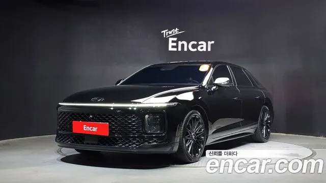 Hyundai Grandeur (GN7) 2023 Черный из Кореи