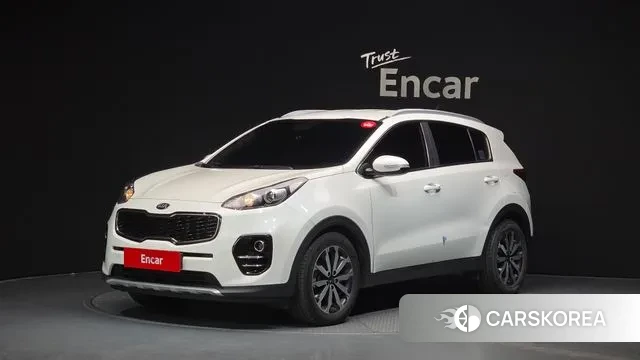 Kia Sportage 4th Generation 2018 Белый из Кореи