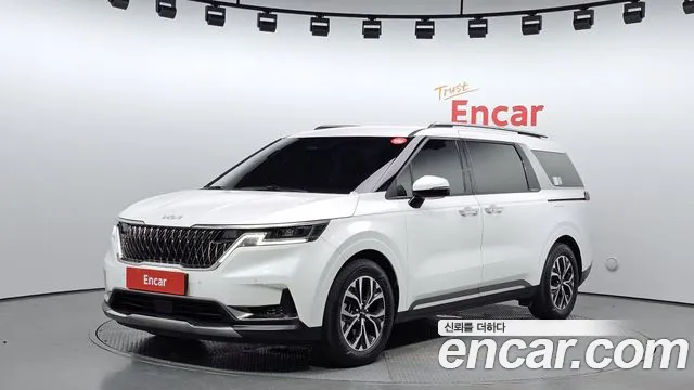 Kia Carnival 4th generation 2023 Белый из Кореи