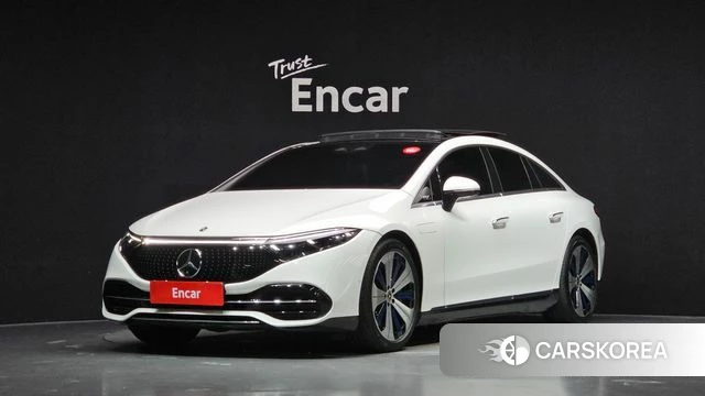 Mercedes-Benz EQS V297 2022 Белый из Кореи
