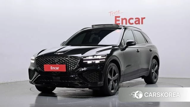 Genesis GV70 2021 Черный из Кореи