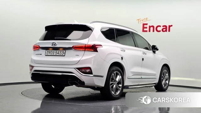 Hyundai Santa Fe TM 2020 Белый из Кореи