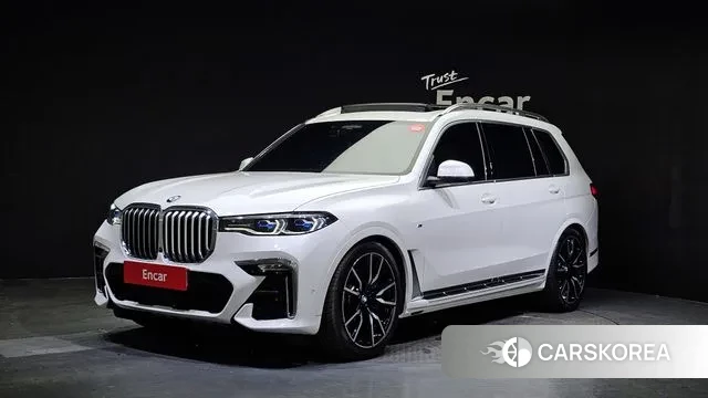 BMW X7 (G07) 2022 Белый из Кореи