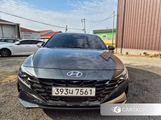 Hyundai Avante (CN7) 2022 Серый из Кореи